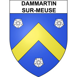 Adesivi stemma Dammartin-sur-Meuse adesivo