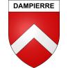 Pegatinas escudo de armas de Dampierre adhesivo de la etiqueta engomada