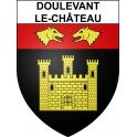Doulevant-le-Château 52 ville sticker blason écusson autocollant adhésif