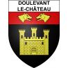 Stickers coat of arms Doulevant-le-Château adhesive sticker