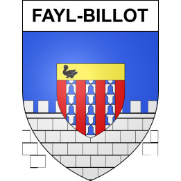 Fayl-Billot 52 ville sticker blason écusson autocollant adhésif