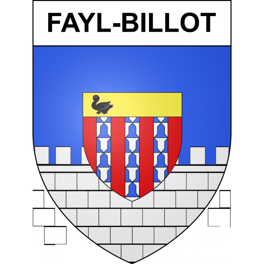 Stickers coat of arms Fayl-Billot adhesive sticker