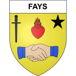 Adesivi stemma Fays adesivo