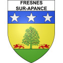Fresnes-sur-Apance 52 ville sticker blason écusson autocollant adhésif