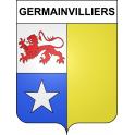 Germainvilliers 52 ville sticker blason écusson autocollant adhésif