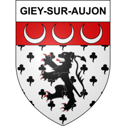Adesivi stemma Giey-sur-Aujon adesivo