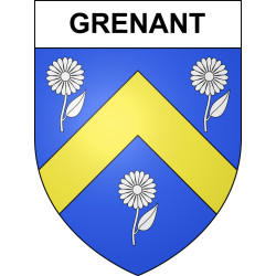 Adesivi stemma Grenant adesivo