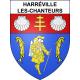 Harréville-les-Chanteurs  52 ville sticker blason écusson autocollant adhésif