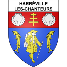 Harréville-les-Chanteurs  52 ville sticker blason écusson autocollant adhésif