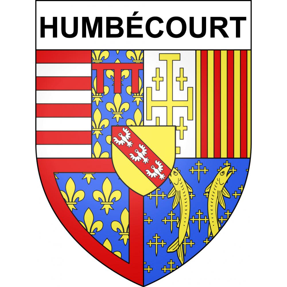 Adesivi stemma Humbécourt adesivo