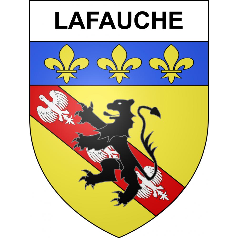Lafauche 52 ville sticker blason écusson autocollant adhésif