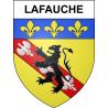 Lafauche 52 ville sticker blason écusson autocollant adhésif