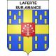 Laferté-sur-Amance Sticker wappen, gelsenkirchen, augsburg, klebender aufkleber