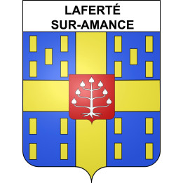 Laferté-sur-Amance 52 ville sticker blason écusson autocollant adhésif