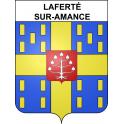 Laferté-sur-Amance 52 ville sticker blason écusson autocollant adhésif