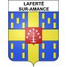 Laferté-sur-Amance 52 ville sticker blason écusson autocollant adhésif