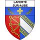 Laferté-sur-Aube 52 ville sticker blason écusson autocollant adhésif