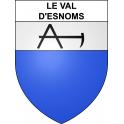 Le Val-d'Esnoms 52 ville sticker blason écusson autocollant adhésif