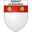 Noidant-le-Rocheux 52 ville sticker blason écusson autocollant adhésif