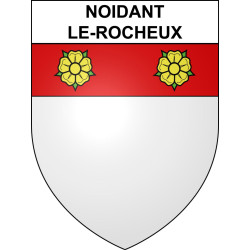 Noidant-le-Rocheux Sticker wappen, gelsenkirchen, augsburg, klebender aufkleber