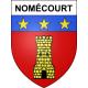 Nomécourt Sticker wappen, gelsenkirchen, augsburg, klebender aufkleber
