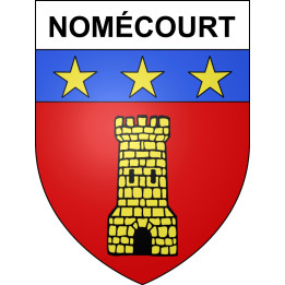 Stickers coat of arms Nomécourt adhesive sticker