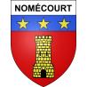 Nomécourt Sticker wappen, gelsenkirchen, augsburg, klebender aufkleber