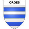 Orges Sticker wappen, gelsenkirchen, augsburg, klebender aufkleber