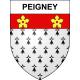 Peigney Sticker wappen, gelsenkirchen, augsburg, klebender aufkleber