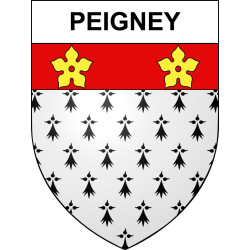 Peigney Sticker wappen, gelsenkirchen, augsburg, klebender aufkleber