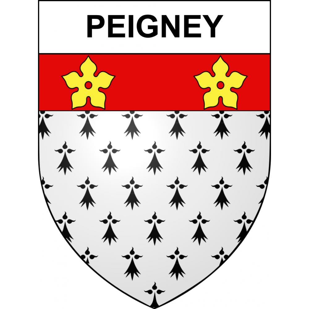 Peigney Sticker wappen, gelsenkirchen, augsburg, klebender aufkleber