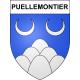 Puellemontier 52 ville sticker blason écusson autocollant adhésif