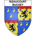 Adesivi stemma Rizaucourt-Buchey adesivo
