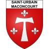 Stickers coat of arms Saint-Urbain-Maconcourt adhesive sticker