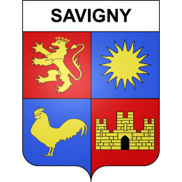 Savigny Sticker wappen, gelsenkirchen, augsburg, klebender aufkleber