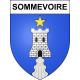Stickers coat of arms Sommevoire adhesive sticker