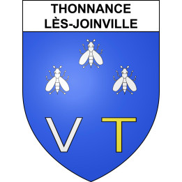 Thonnance-lès-Joinville Sticker wappen, gelsenkirchen, augsburg, klebender aufkleber