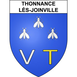 Adesivi stemma Thonnance-lès-Joinville adesivo