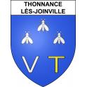 Thonnance-lès-Joinville 52 ville sticker blason écusson autocollant adhésif