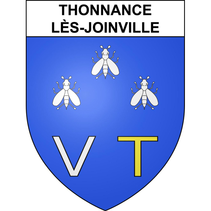 Thonnance-lès-Joinville Sticker wappen, gelsenkirchen, augsburg, klebender aufkleber