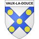 Vaux-la-Douce 52 ville sticker blason écusson autocollant adhésif