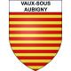 Adesivi stemma Vaux-sous-Aubigny adesivo