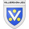 Villiers-en-Lieu 52 ville sticker blason écusson autocollant adhésif