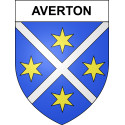 Stickers coat of arms Averton adhesive sticker