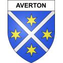 Stickers coat of arms Averton adhesive sticker