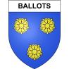 Ballots Sticker wappen, gelsenkirchen, augsburg, klebender aufkleber
