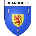 Blandouet Sticker wappen, gelsenkirchen, augsburg, klebender aufkleber