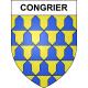 Congrier 53 ville sticker blason écusson autocollant adhésif
