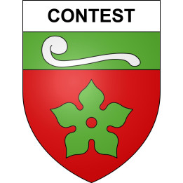 Contest 53 ville sticker blason écusson autocollant adhésif