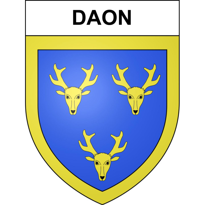 Daon Sticker wappen, gelsenkirchen, augsburg, klebender aufkleber